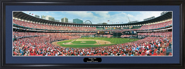 MO-182 Cardinals Last Pitch at Busch with facsimile signatures