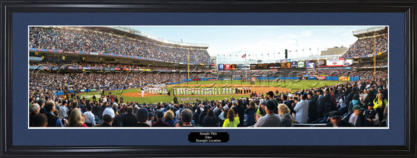 NY-232 Yankees Final Opening Day with facsimile signatures