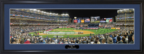 NY-262 Yankees 2009 World Series Game 1 with facsimile signatures
