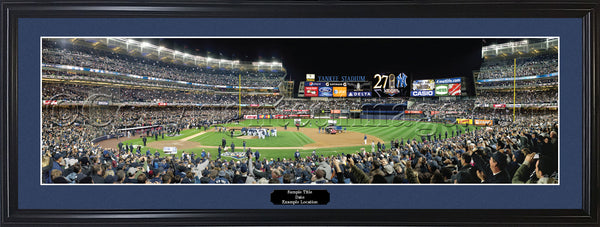 NY-264 Yankees 27th World Series Championship with facsimile signatures