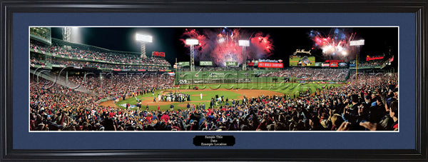 MA-353 Red Sox 2013 World Series Celebration with facsimile signatures