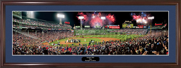 MA-353 Red Sox 2013 World Series Celebration with facsimile signatures