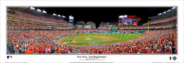 DC-436 First Pitch - 2019 World Series®