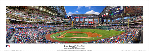 TX-439 Texas Rangers - First Pitch