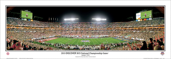 AL-334 Alabama - 2013 Discover BCS National Championship Game