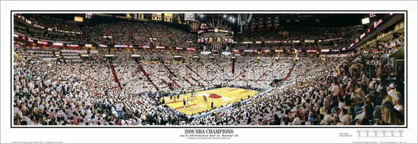 Fl-194 Miami Heat 2006 NBA Champions