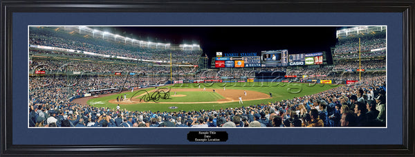 NY-366a Jeter's Last At Bat at Yankee Stadium with facsimile signature.