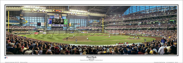 WI-78 Milwaukee Brewers - First Pitch