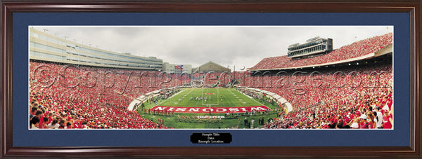 WI-119A Wisconsin Badgers End Zone