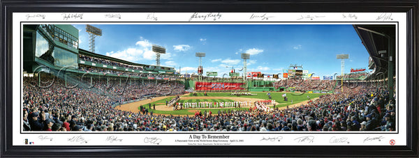 MA-176 Red Sox A Day to Remember with signatures