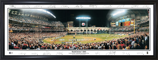 TX-184 Astros 2005 World Series with signatures