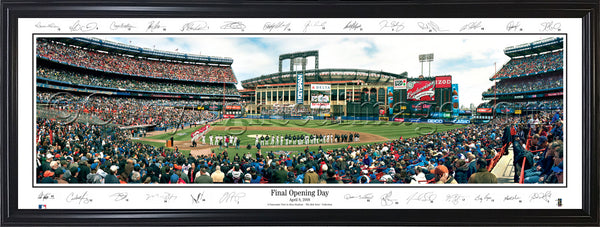 NY-231 Mets Final Opening Day with facsimile signatures