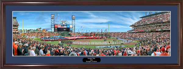 CA-369a SF Giants 2014 World Series with signatures