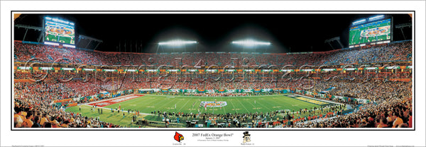 KY-5a Louisville Cardinals 2007 FedEx Orange Bowl