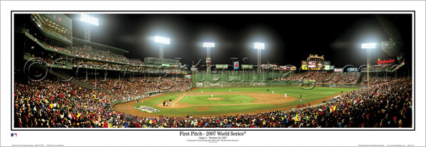 MA-217 Red Sox First Pitch 2007 World Series